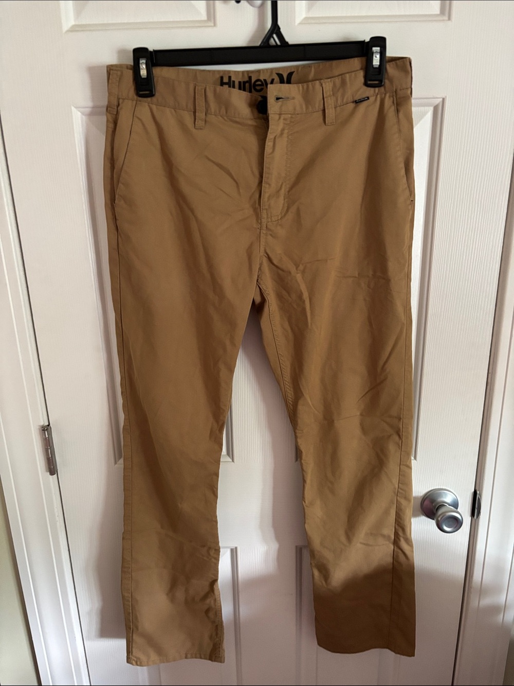 Hurley Men's Khaki/Tan Chino Pants Nike Dri fit collaboration size 32